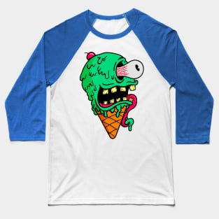 Ice Cream monster Baseball T-Shirt